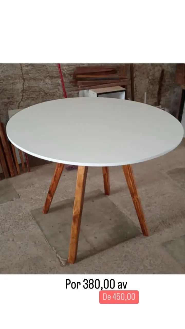 Mesa de jantar mdf fazemos entregas 