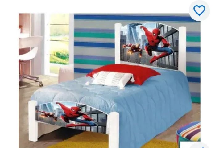 Cama Infantil Homem-Aranha em Ótimo Estado - Linda e Conservada - Foto 3