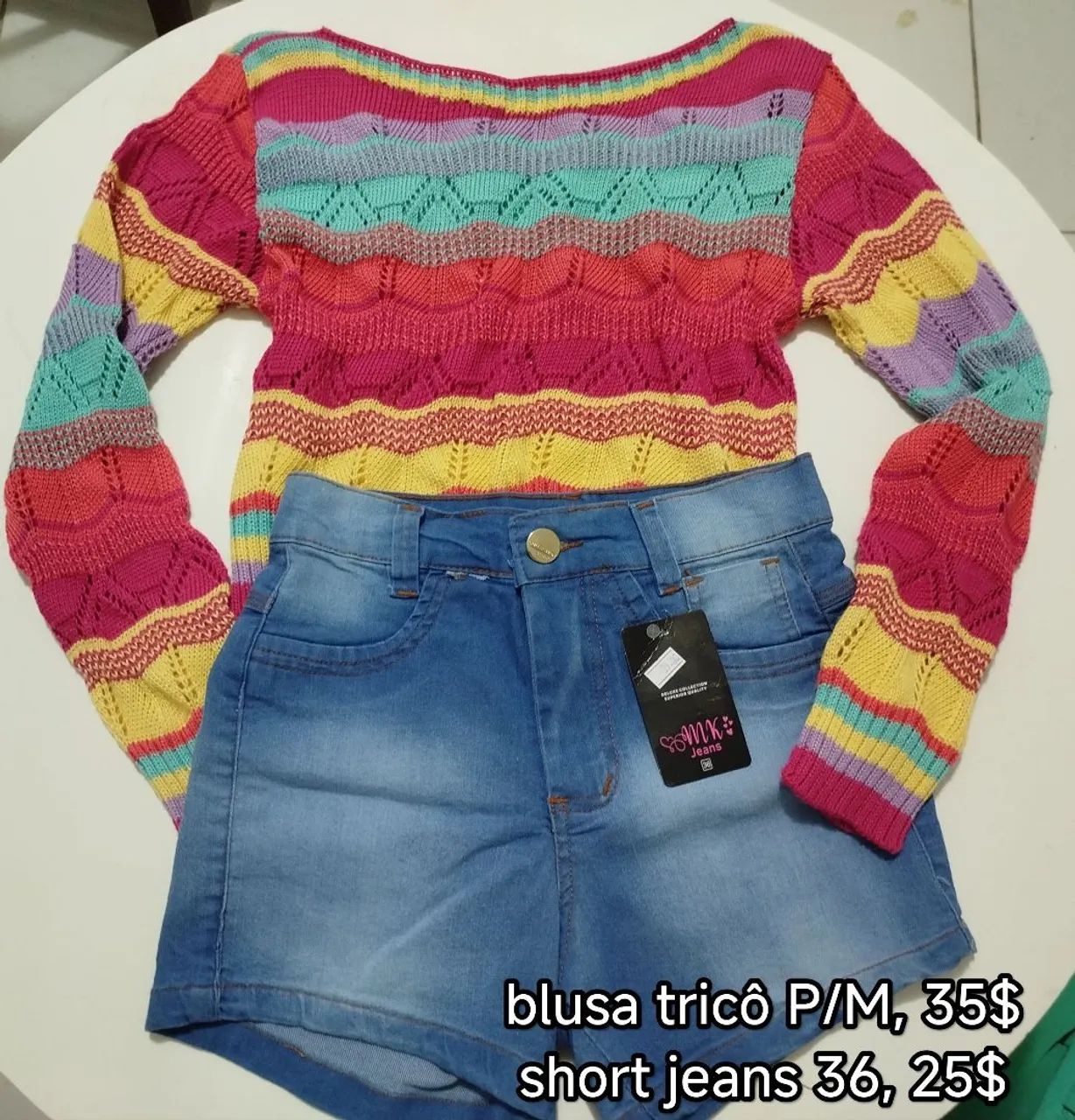 Blusa/short36