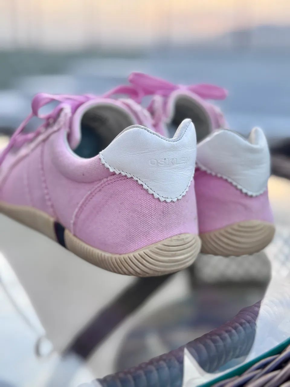 Tênis OSKLEN rosa  - Foto 4