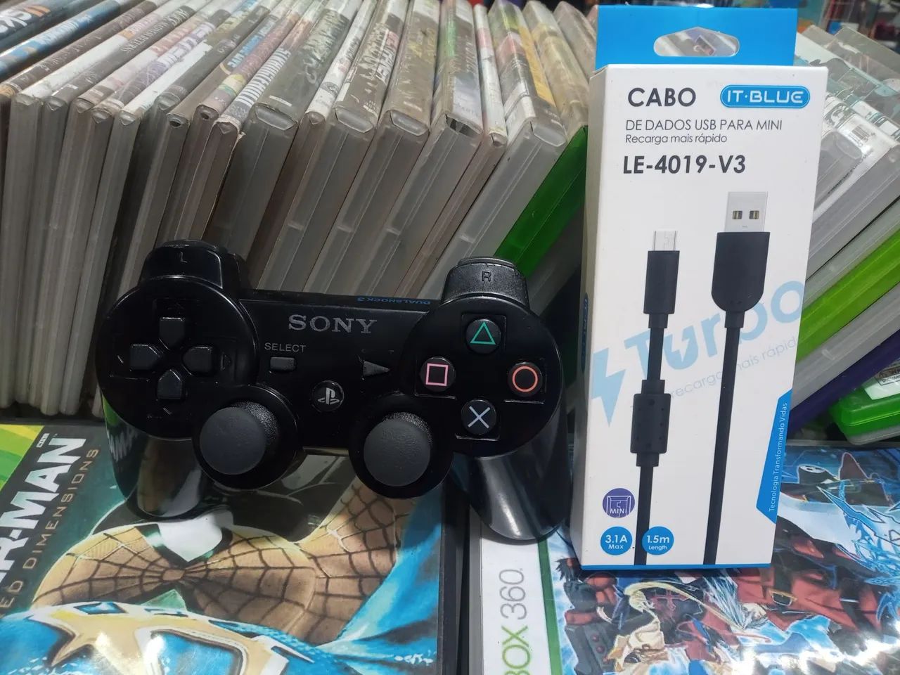 Controle original do PS3  com garantia  - Foto 3
