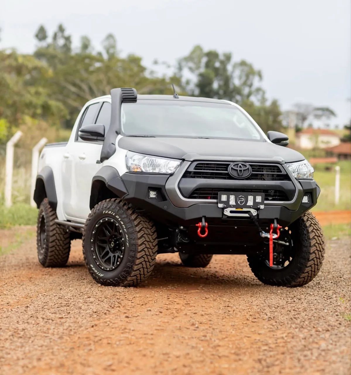 Pára-choque aço hilux 