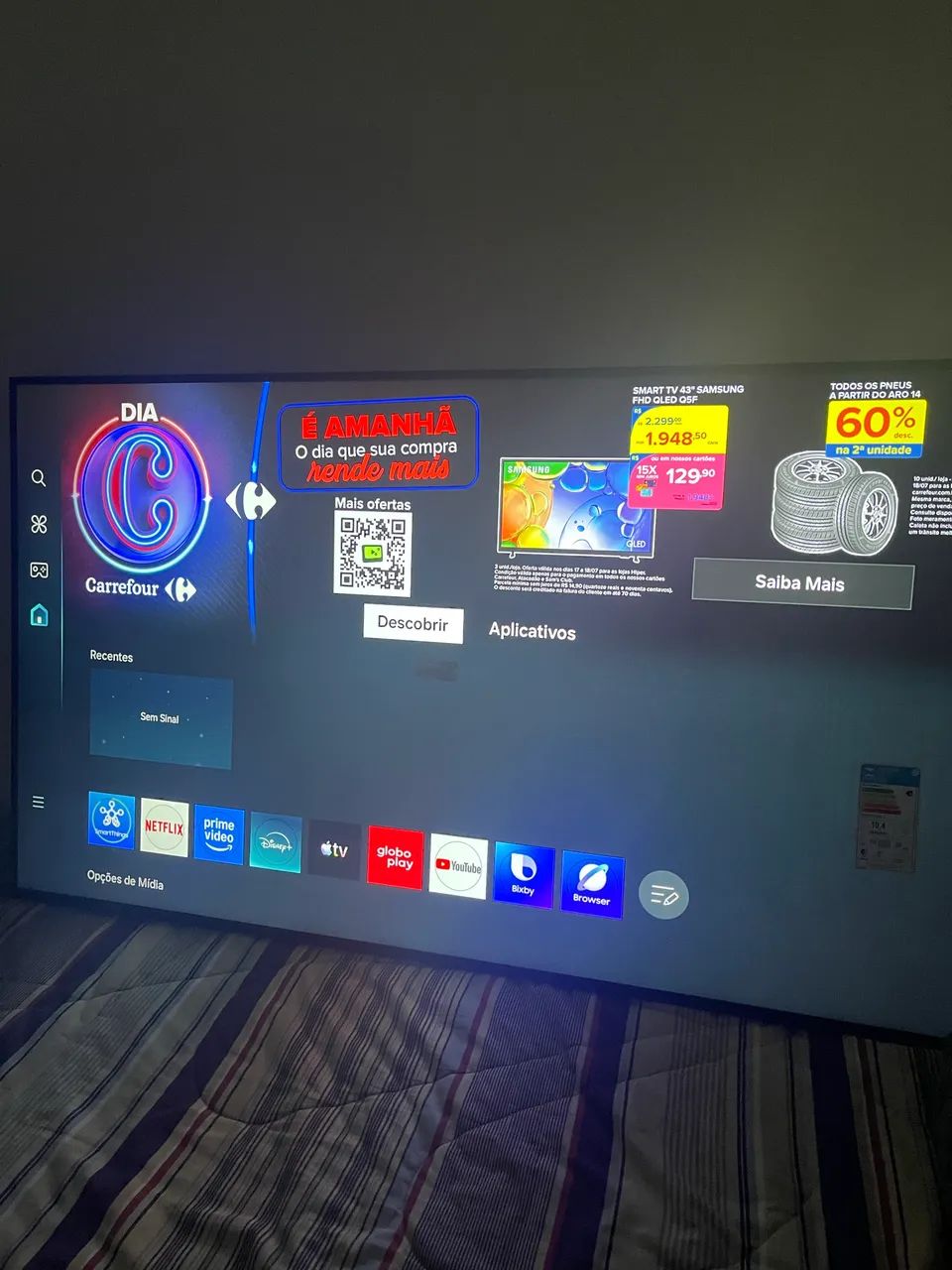 Tv 55 polegadas Samsung 