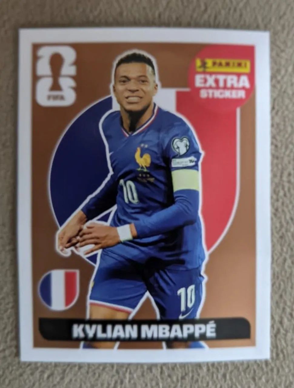 Figurinha Mbappé Legend Bronze 