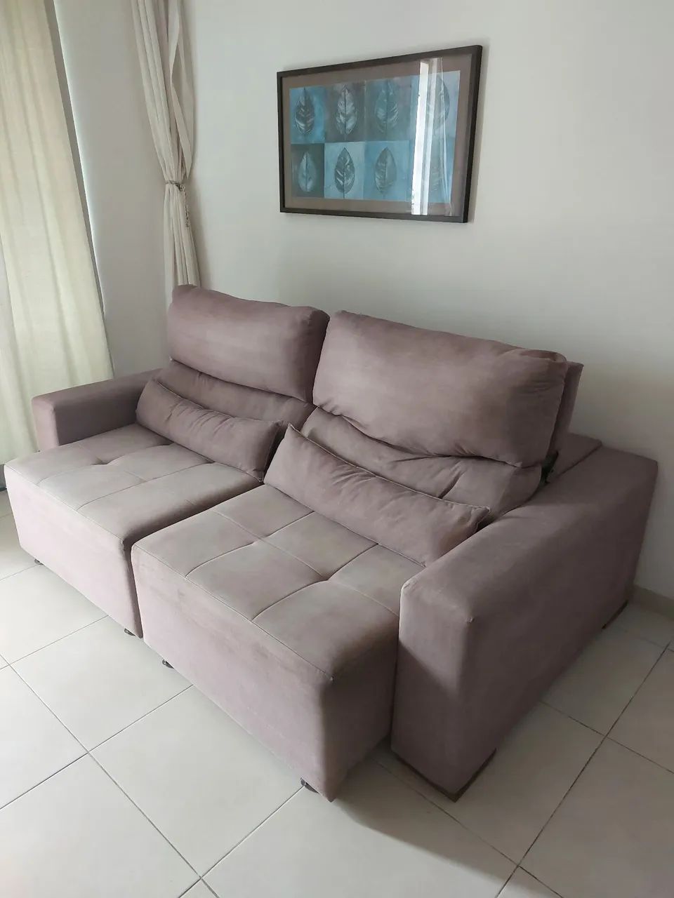 Sofá Retrátil 2 lugares