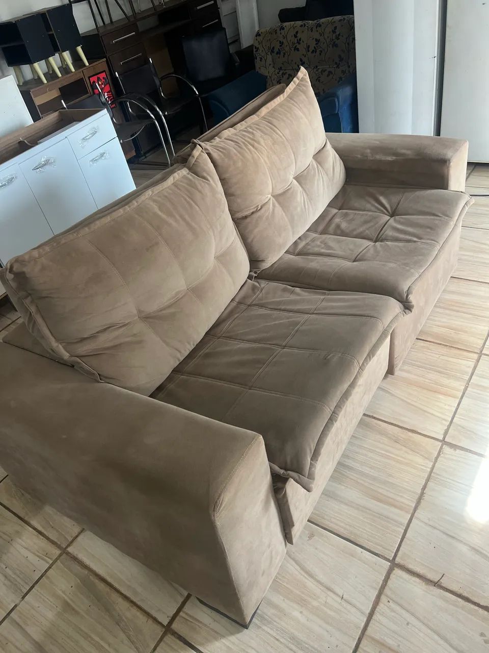 Vendo Sofá Retrátil Reclinável! - Foto 2