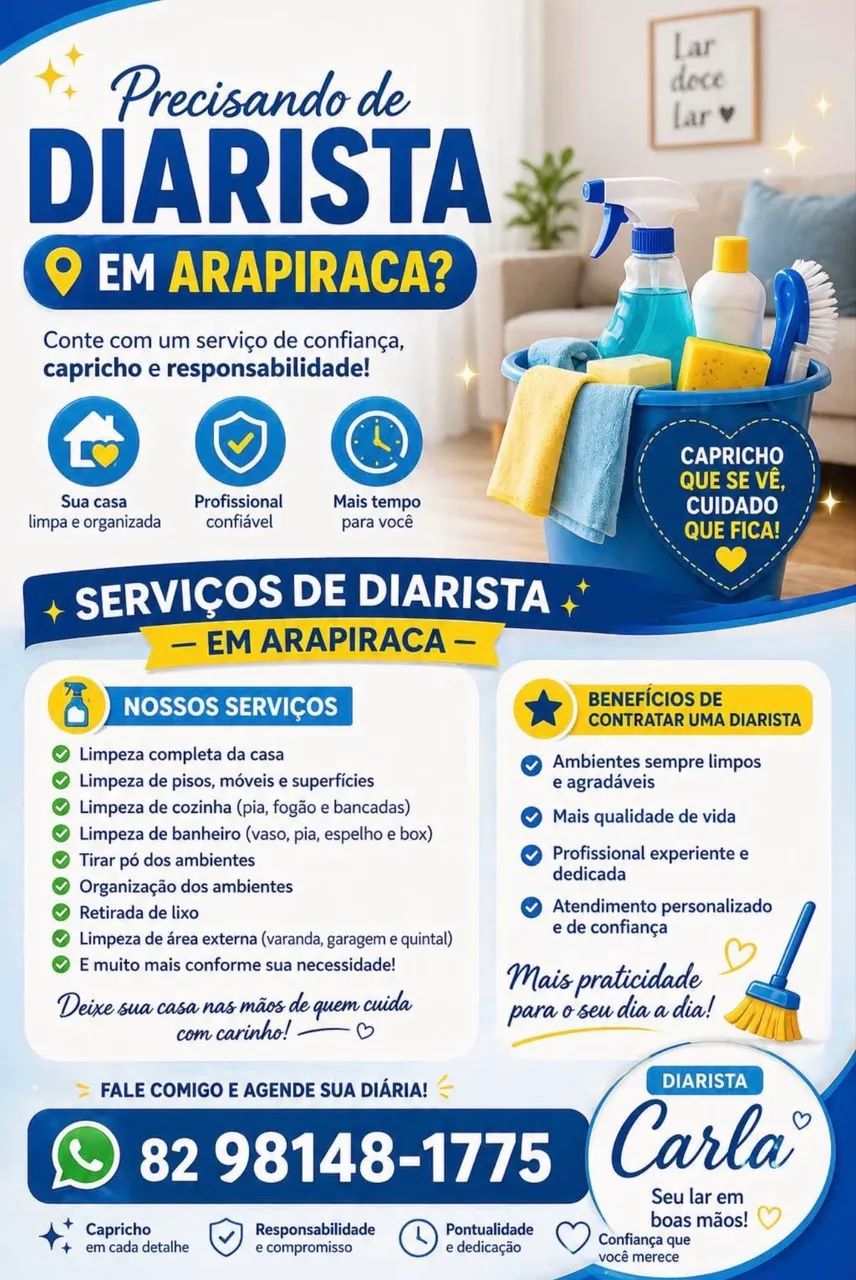 Faxina e Diarista Arapiraca  - Foto 2