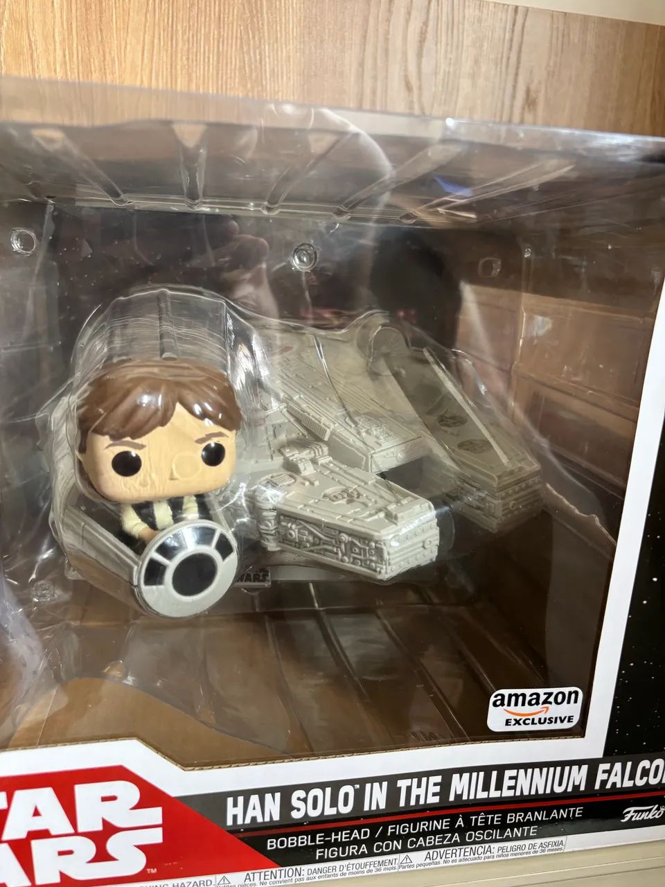Funko Pop Star Wars 321 - Han Solo Millennium Falcon - Foto 3