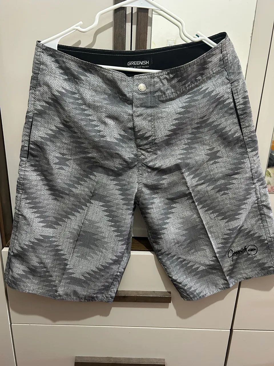 Bermuda Greenish cinza TAM 42 Original