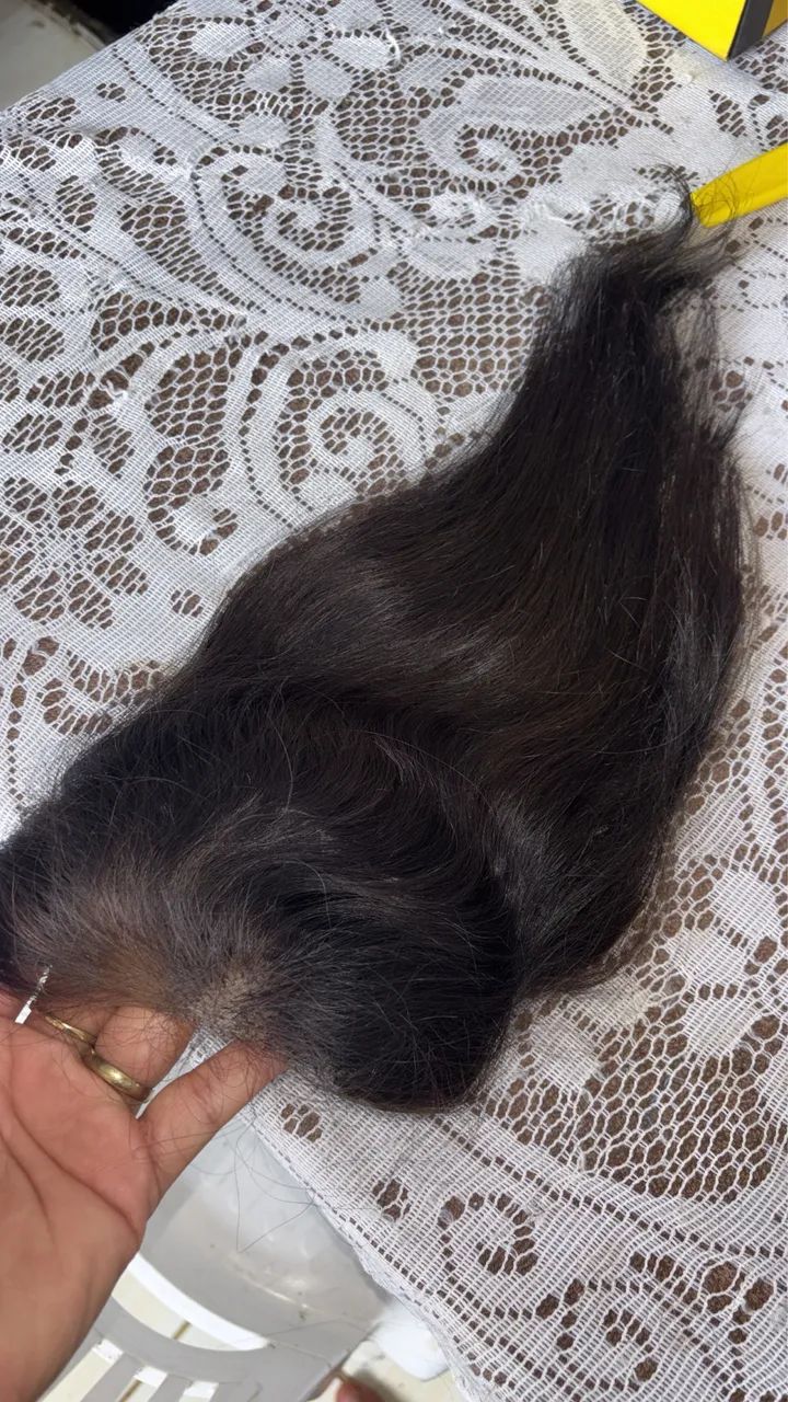 Topo cabelo 100% HUMANO 4x4