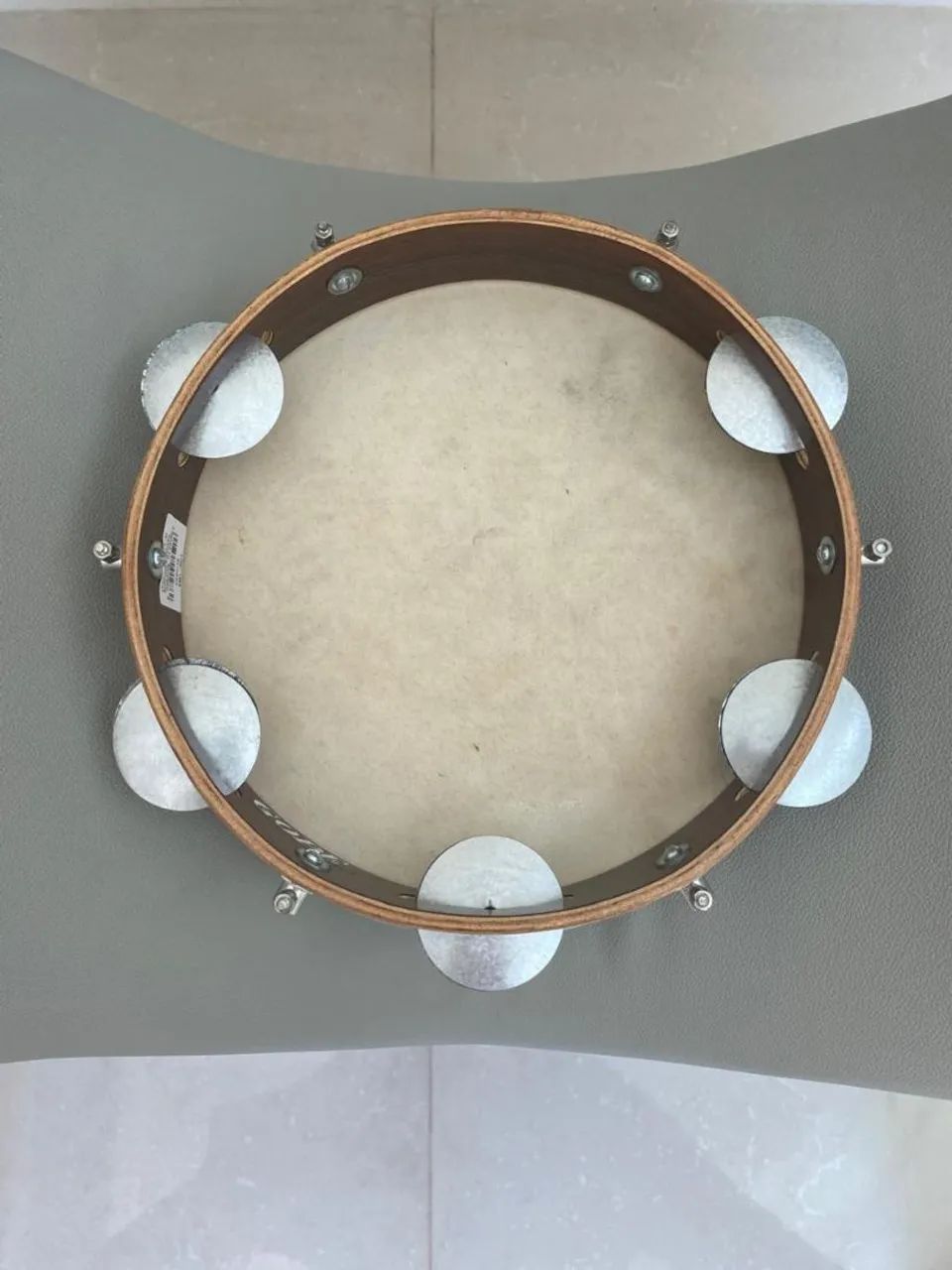 Pandeiro GOPE de couro - Foto 2