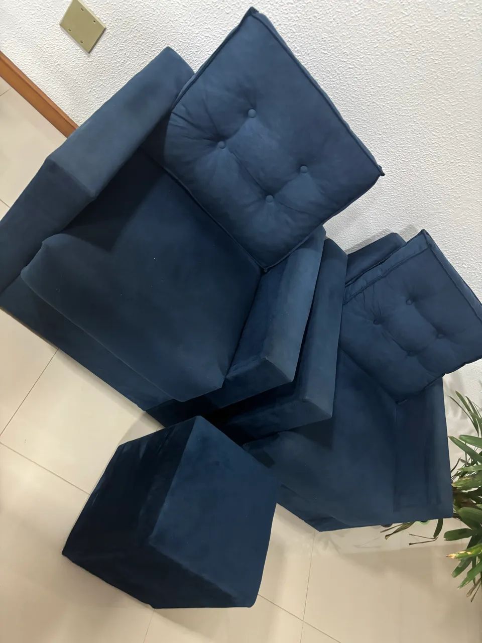 Conjunto de sofás para escritório ou consultório!!! 65204308053250121
