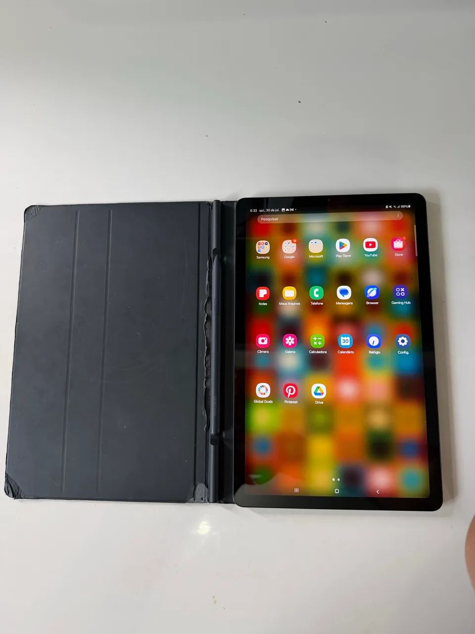 Samsung Galaxy Tab S6 128GB + 2 Capas, Teclado, Mouse e S Pen - Foto 4