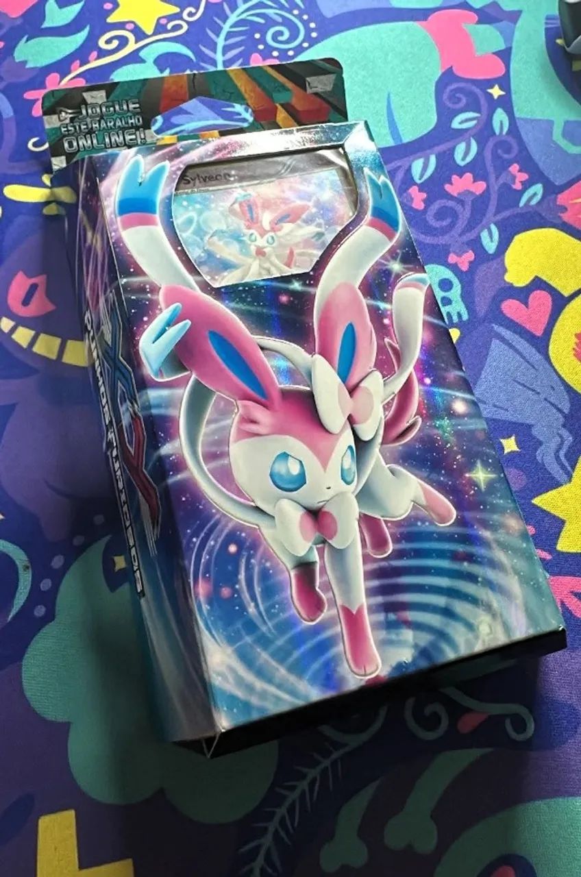 Baralho Inicial XY 3 - Punhos Furiosos - Sylveon Lacrado Pokemon TCG - Foto 2