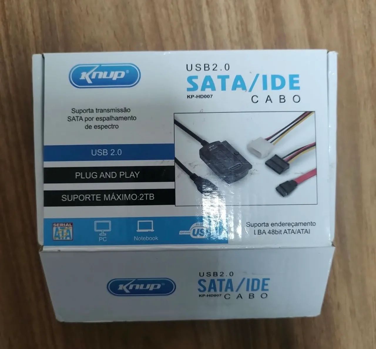 Kit conexão HD externo USB
