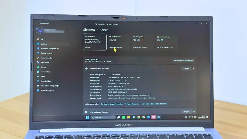 Notebook ASUS Vivobook 15 à venda - Foto 4