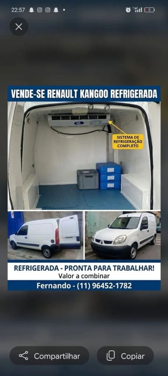 Renault Kangoo KANGOO EXPRESS HI-FLEX 1.6 16V 2011