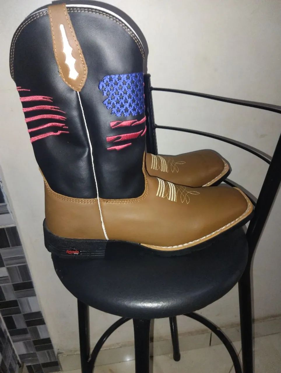 Bota Texana Ramon Botas Cano Alto Tam 44 - Nova Sem Uso - Foto 2