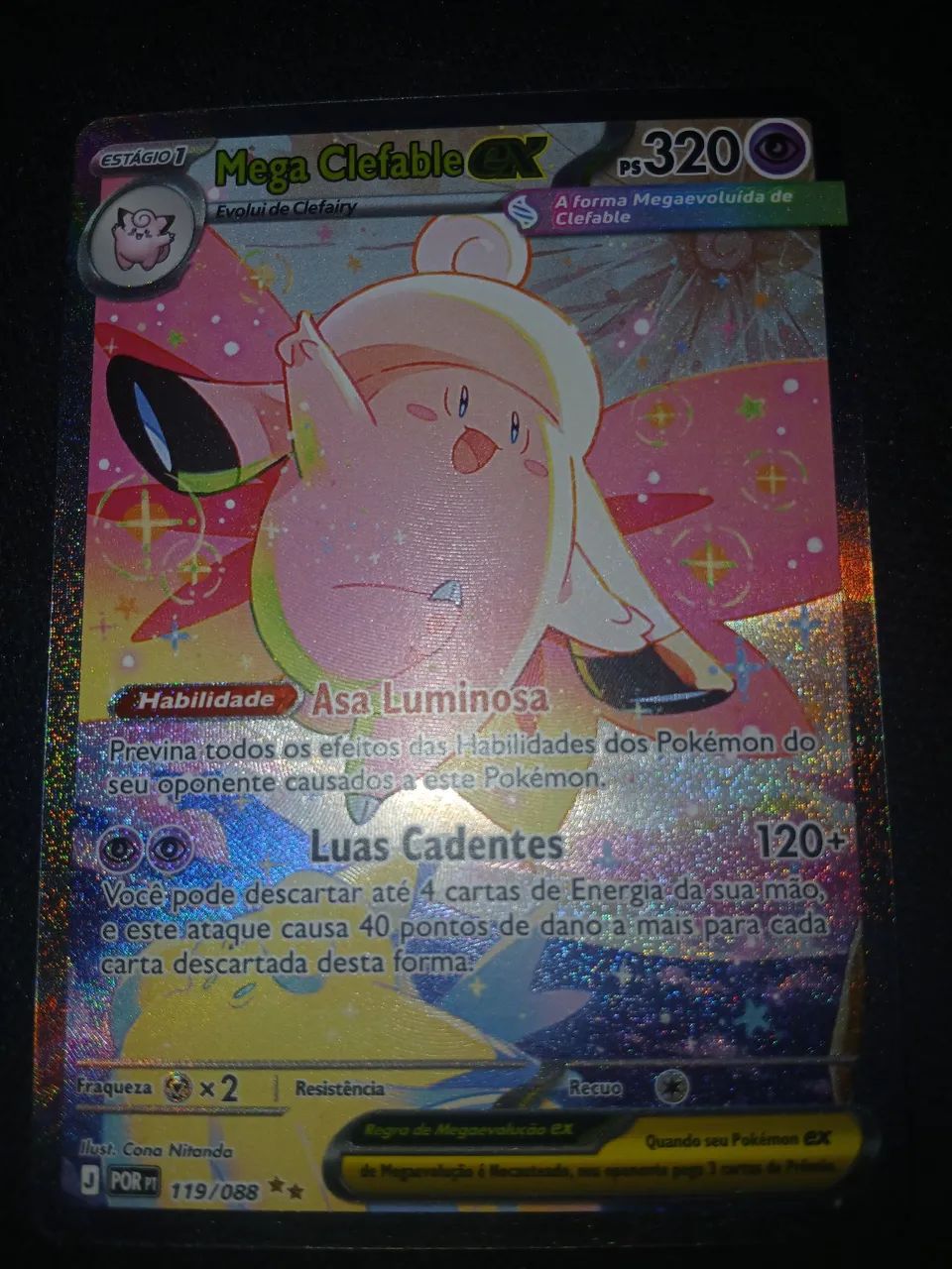 MEGA CLEFABLE EX 119/088