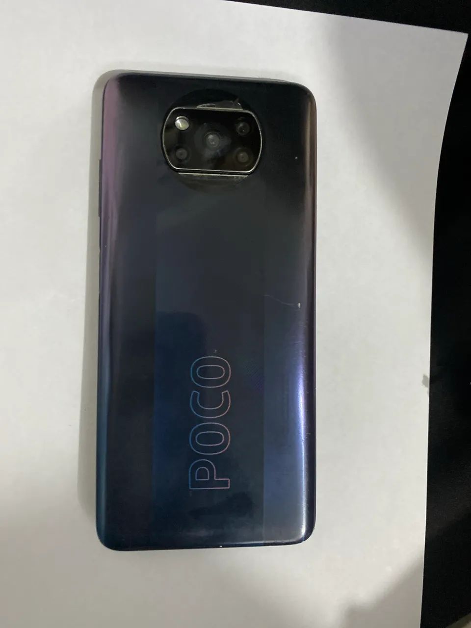 Poco X3 PRO para peças/ defeito em uma pecinha que fica na placa eletrônica 