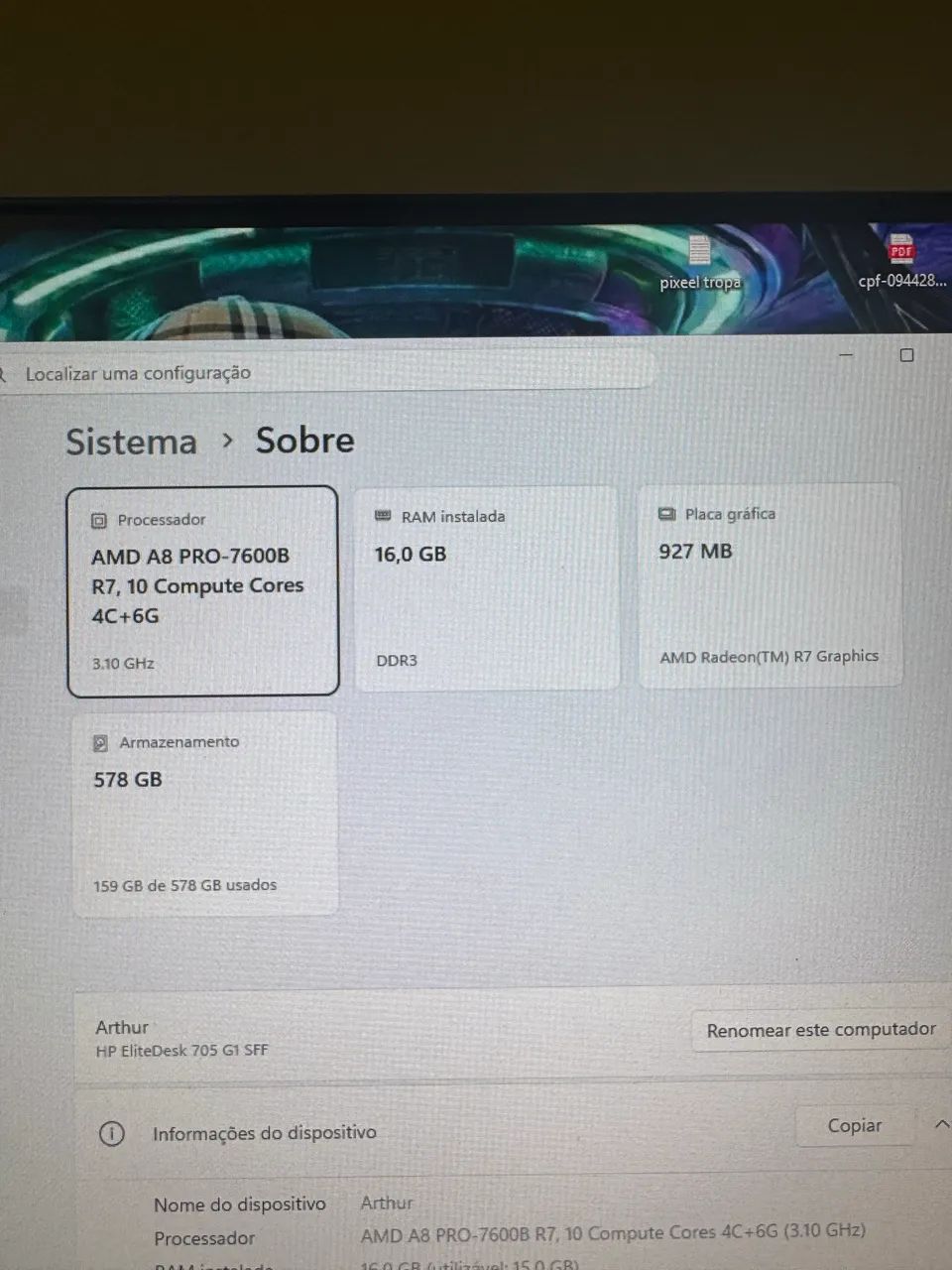 PC AMD A8 PRO 16GB RAM SSD  - Foto 2