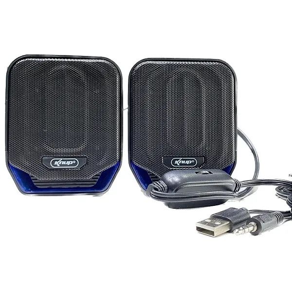 Mini Caixa de Som Para PC 12W RMS - Knup - Foto 5