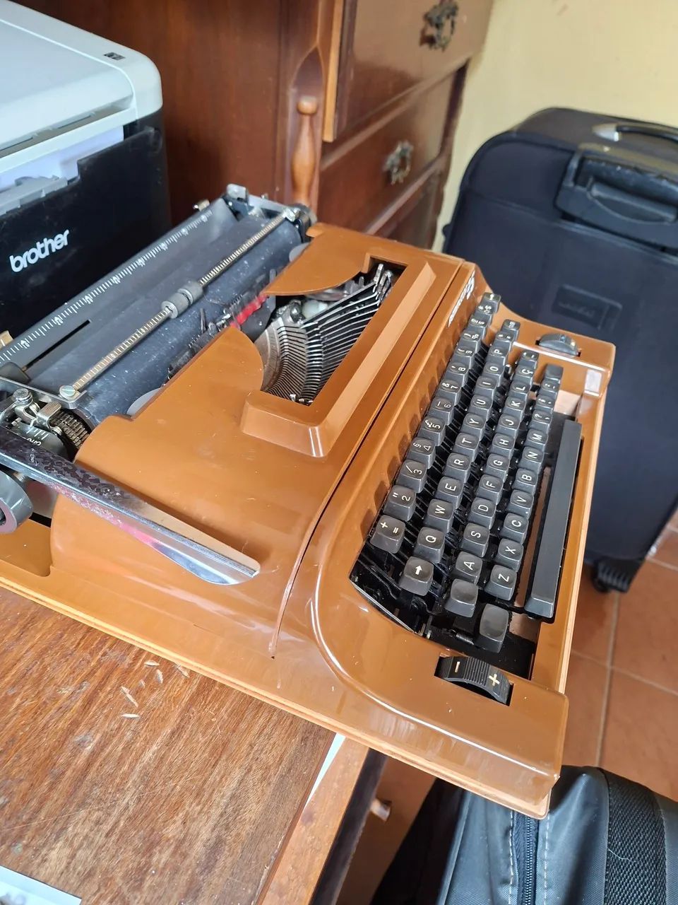 Maquina de escrever antiga coleção 