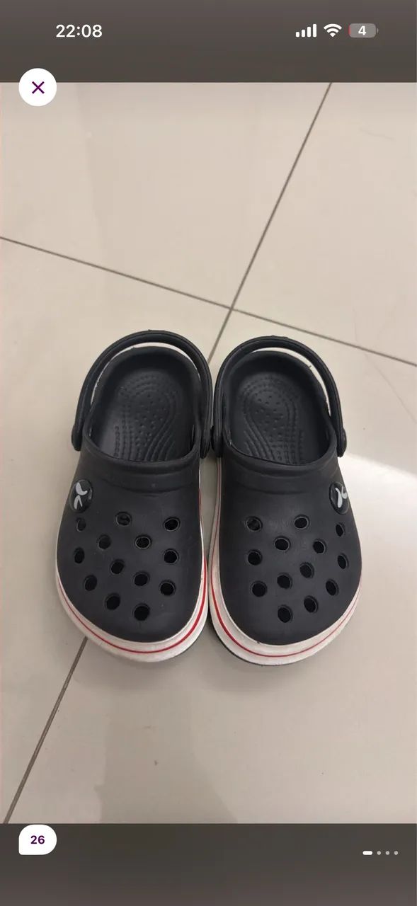 Crocs Emo sapato infantil TAM 26