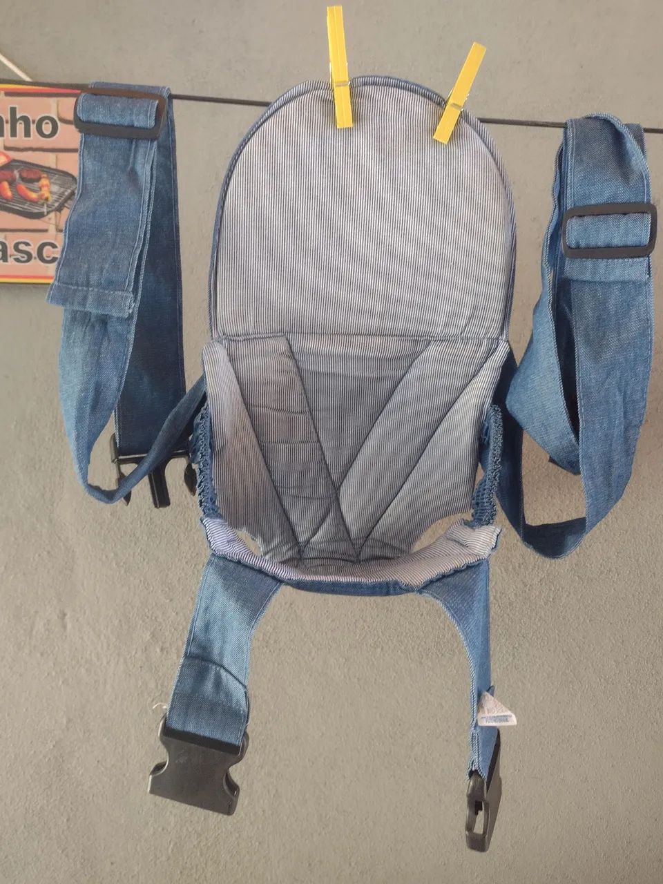 Canguru jeans pouco usado  - Foto 2