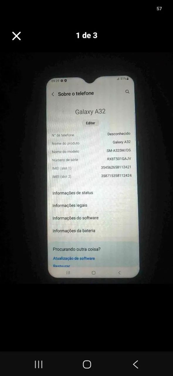 Vendo celular A32 5g