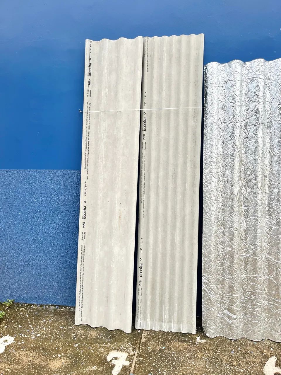 Telha Fibra Precon 2,44x0,50 