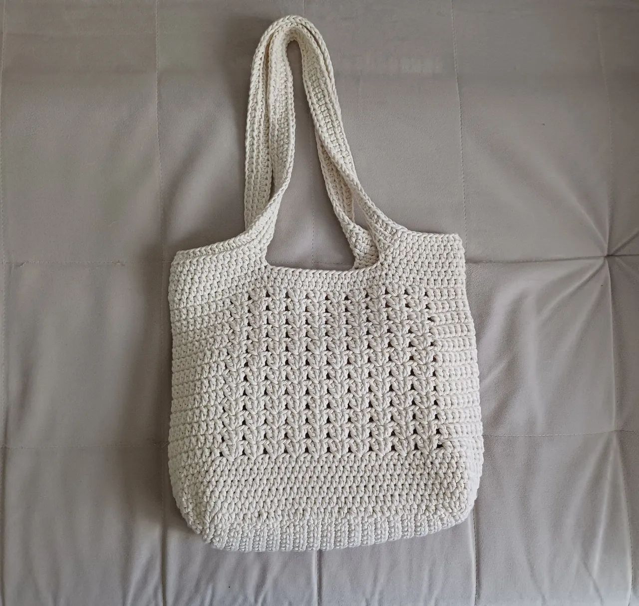 Bolsa crochê nova