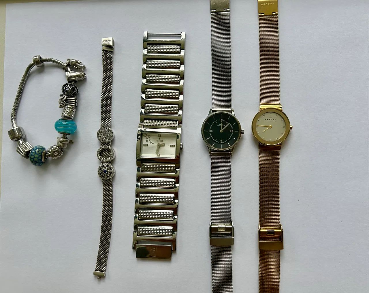 Pulseiras e Relógios Elegantes