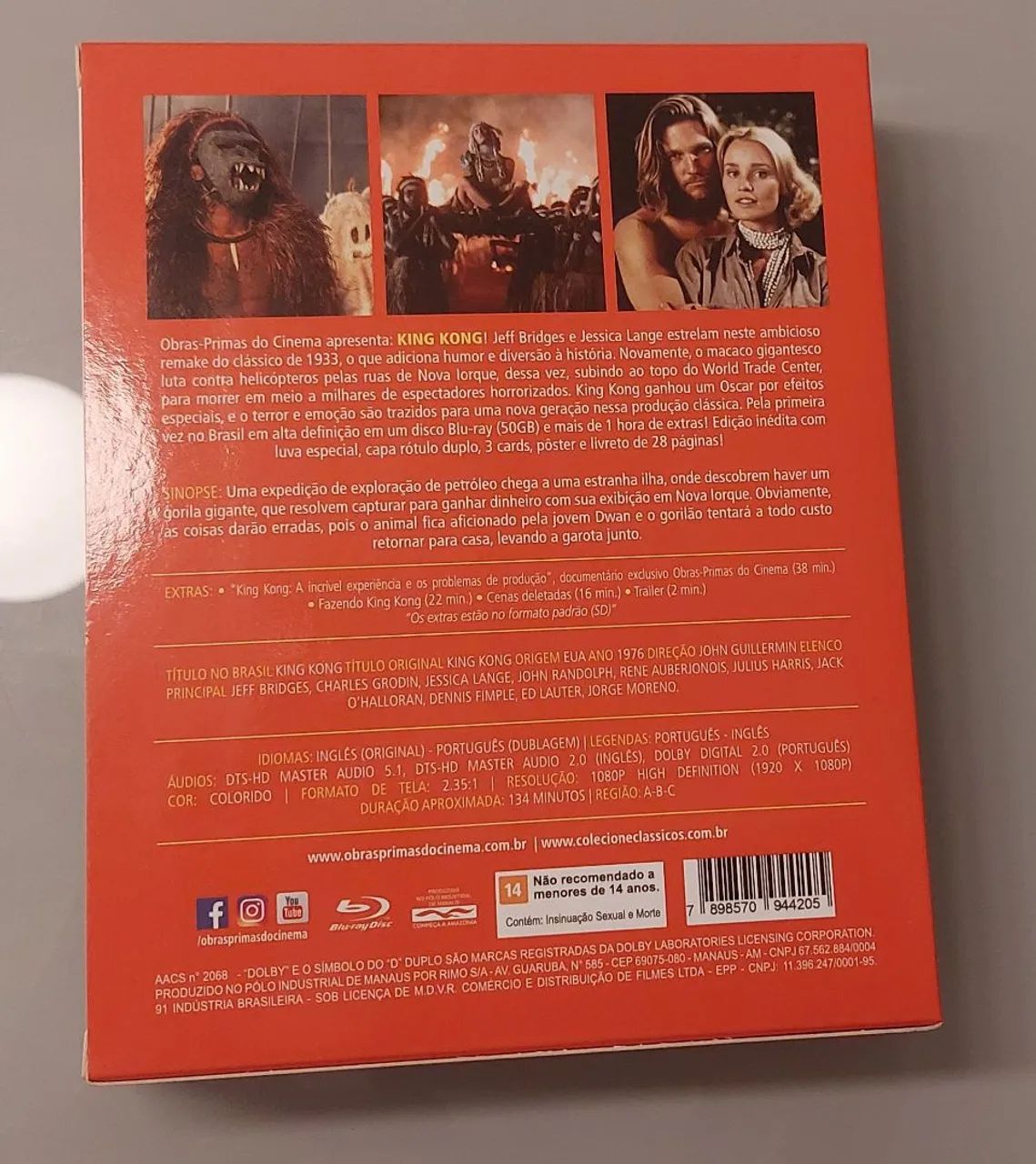 Blu Ray King Kong - Edição OP - Foto 2
