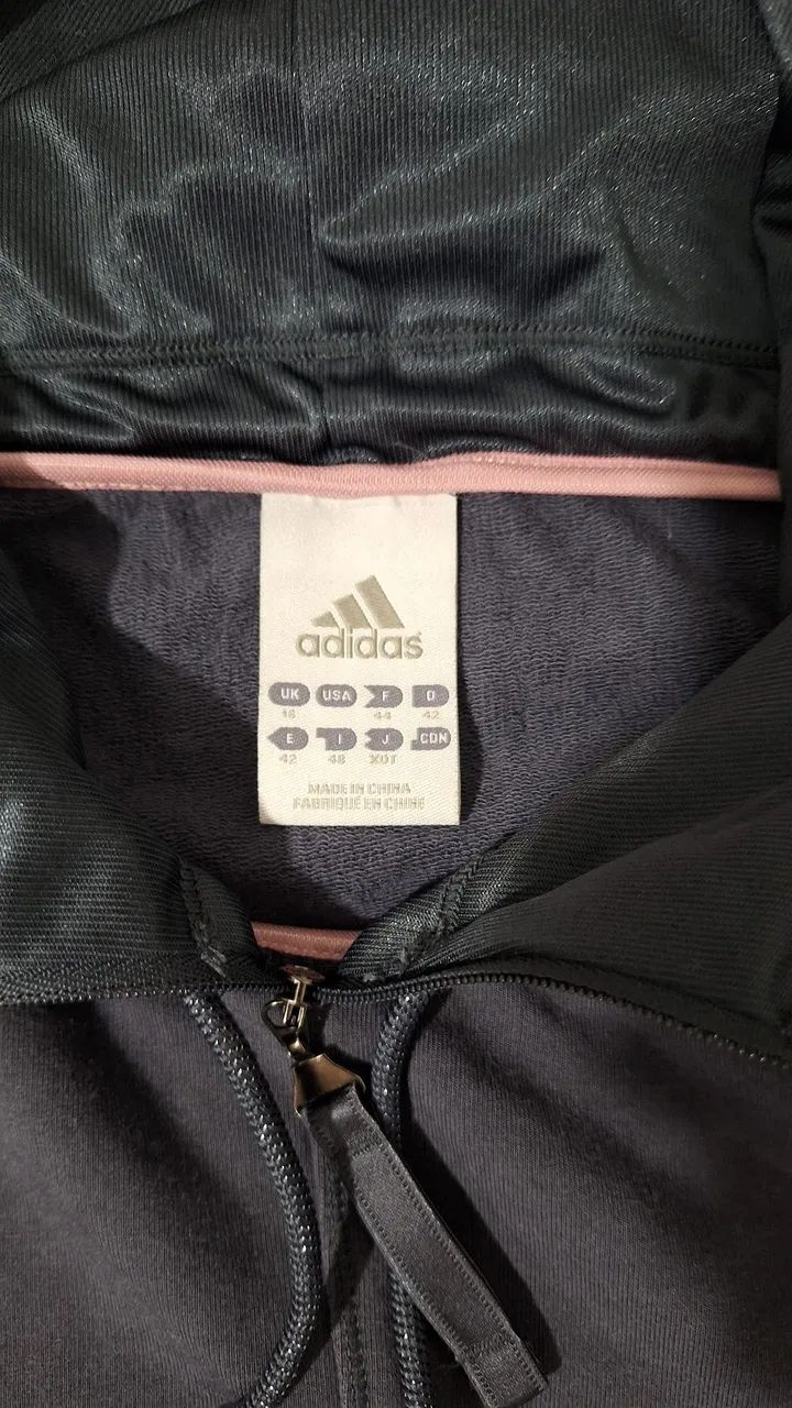 Blusa Adidas Hoodie Modal - Foto 2