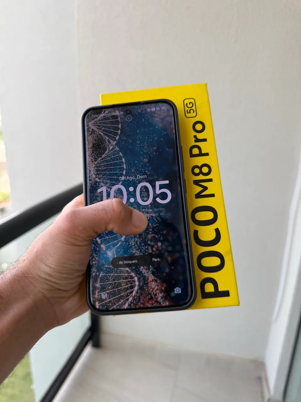 POCO M8 Pro 5G [XGB] Versao PRO Bateria 100 Caixa e 2 Capinhas