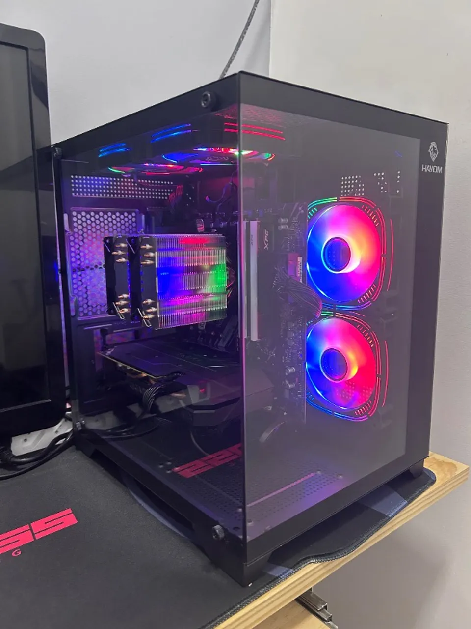 PC GAMER AMD Ryzen 7 5700G, 4.6GHz + 16 RAM +NVME 480GB+HD 1 T +