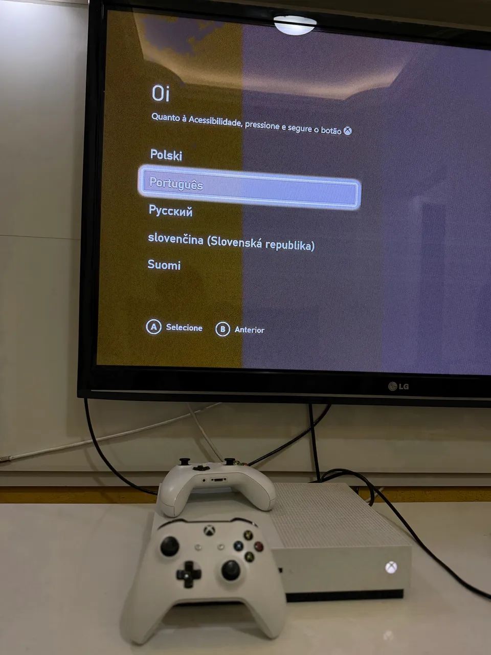 XBOX ONE S BRANCO 