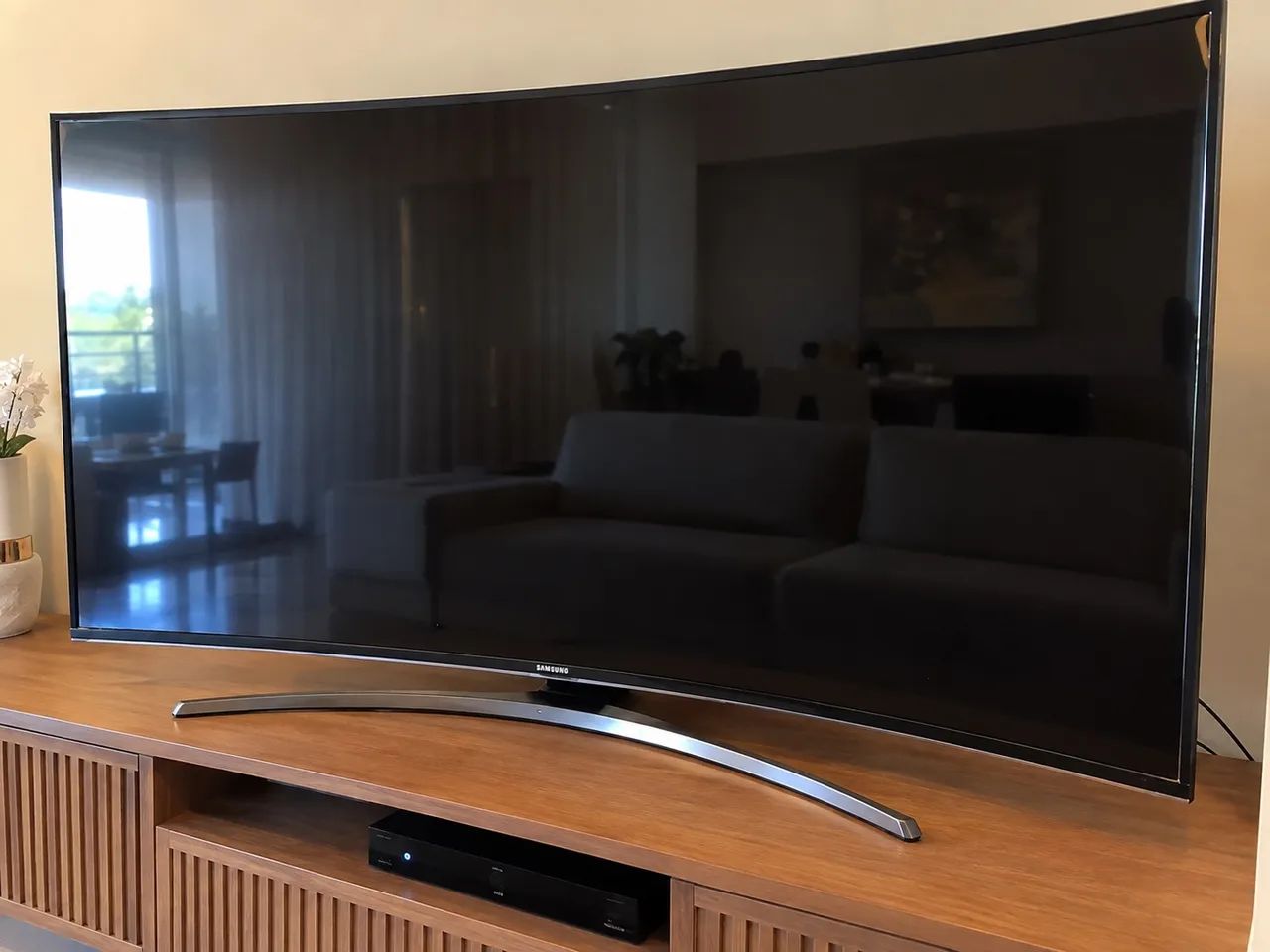 Smart TV Samsung 65? Curva 4K UHD 