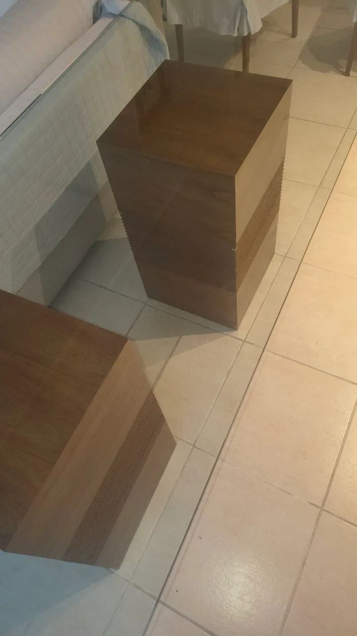 Mesa tampo vidro temperado