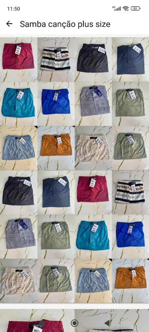  samba canção plus sizes