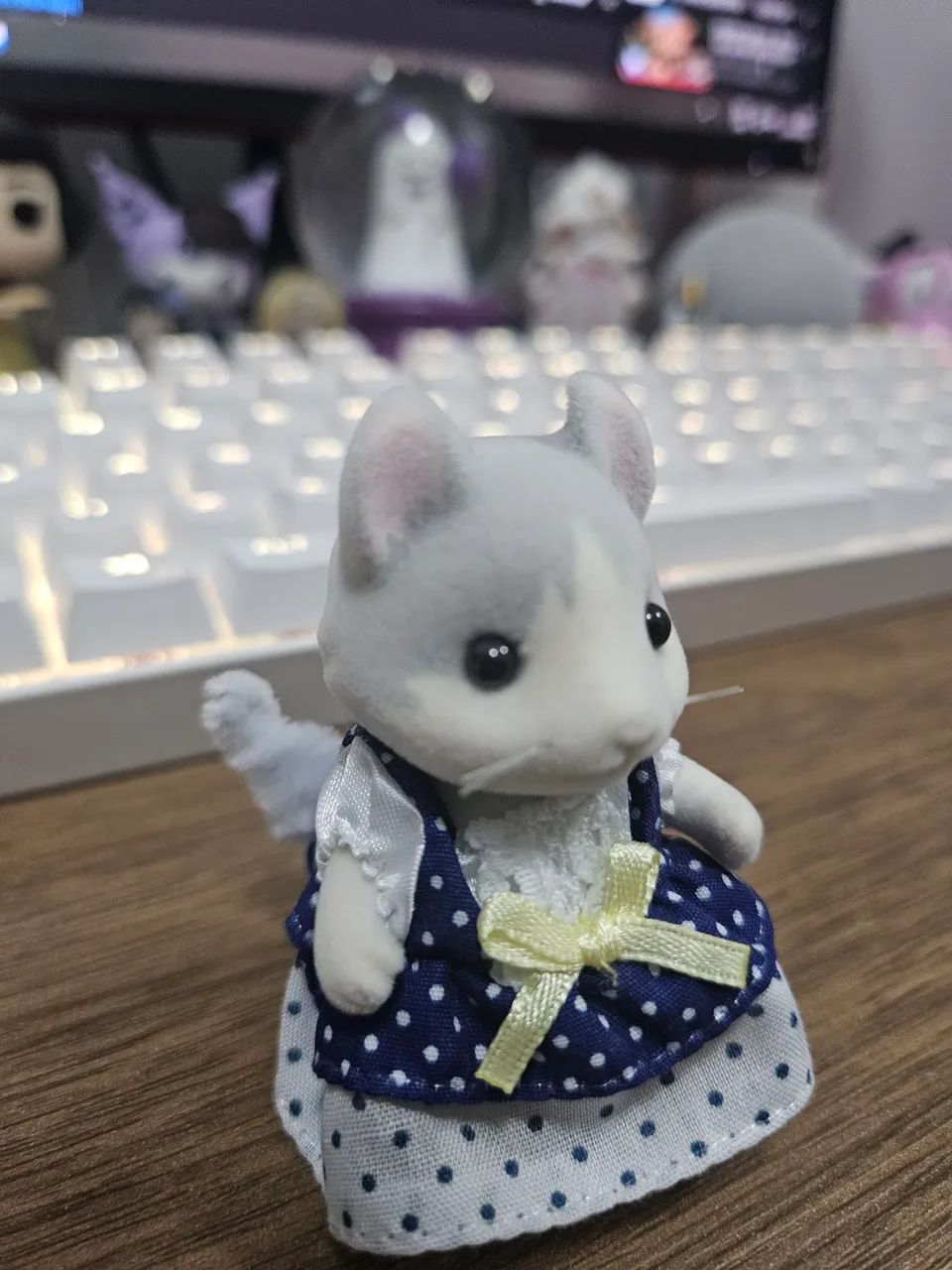 Sylvanian gato Curly ear - Foto 4