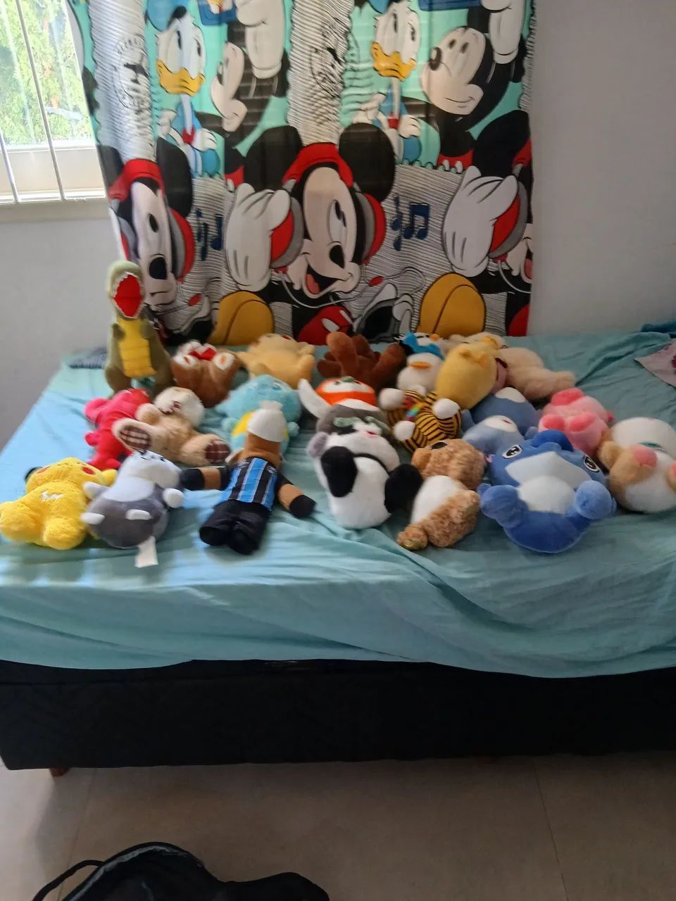 21 bichinhos de pelúcia 