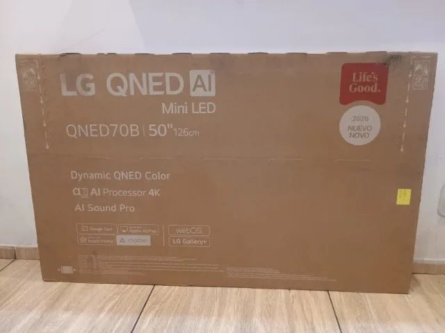 Smart TV LG QNED Mini LED AI 4K QNED70 50 Polegadas 2026 - Foto 2