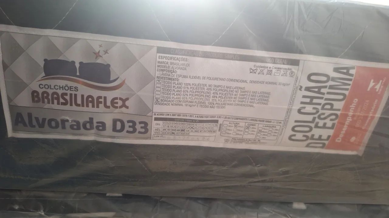 Conjunto solteiro espuma D33 - Foto 3