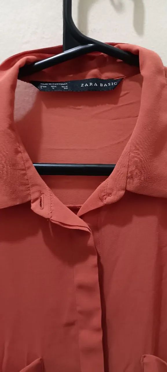 Camisa feminina da Zara - Foto 2