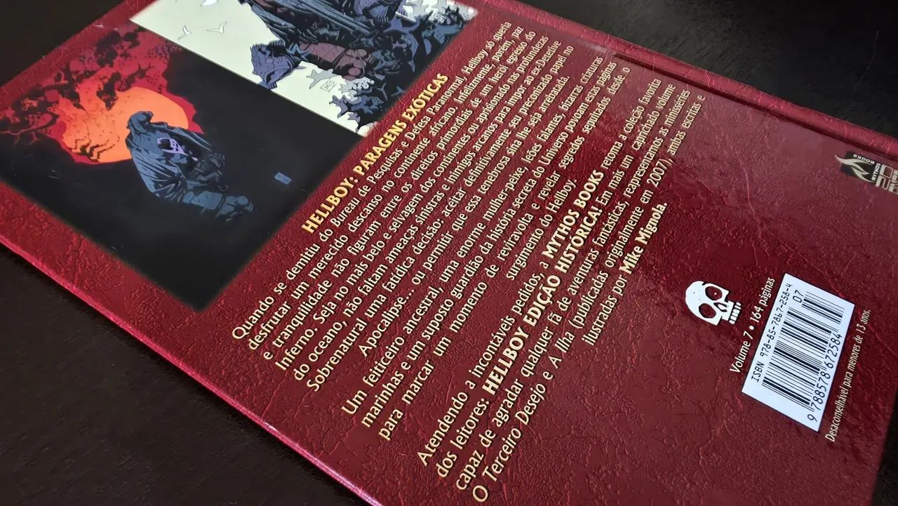 Hellboy - Edição Histórica Vol. 7 - Paragens Exóticas - HQ Mythos - Foto 6