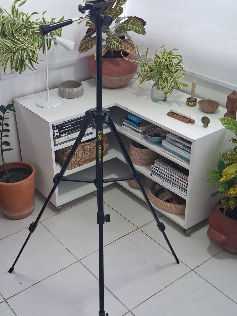 Tripé para câmera 130 cm - Foto 2