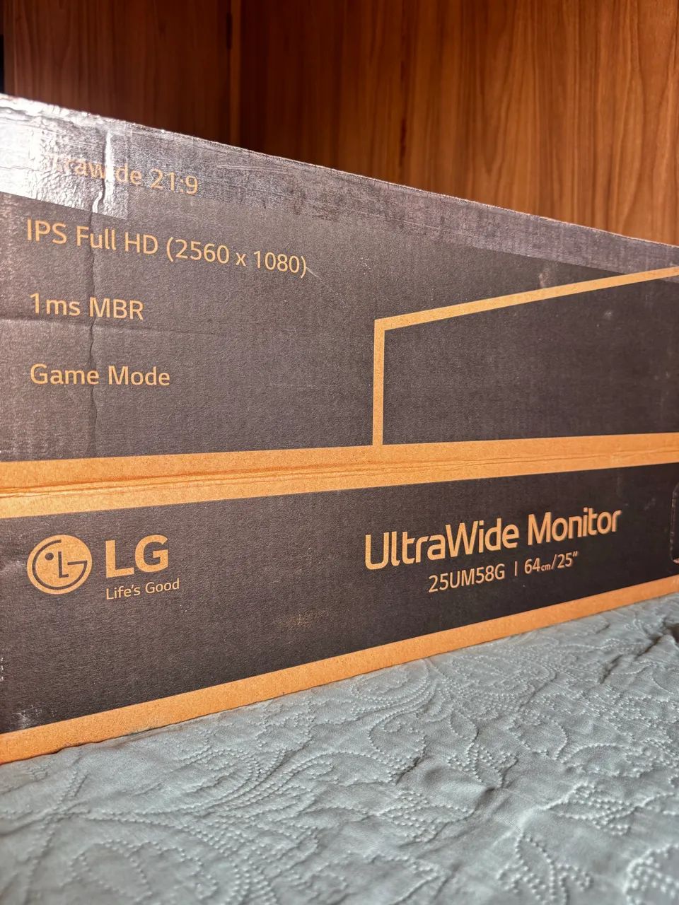 Monitor NOVO UltraWide LG game mode 25 polegadas NA CAIXA - Foto 3