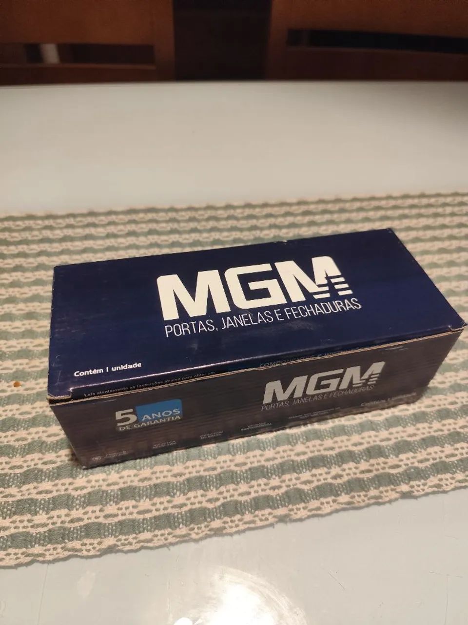 Fechadura para porta MGM cromada (lacrada) - Foto 2